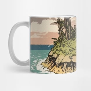 MTG - Island Stamp - Ios - Postage Stamp Series Mug